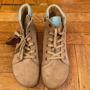 Birkenstock New newer worn sneakers, 37 European size, suede